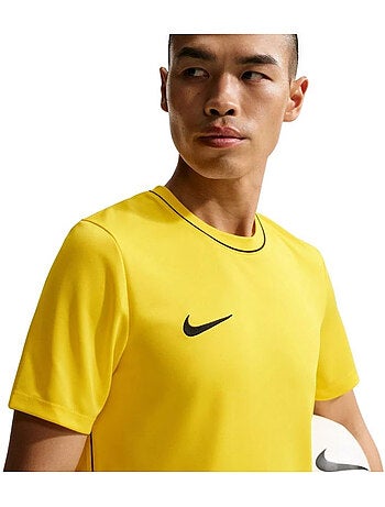 Maillot manches courtes motif/style passepoil contrasté park - nike