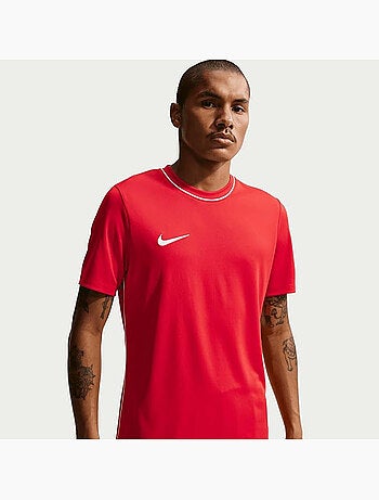 Maillot manches courtes motif/style passepoil contrasté park - nike