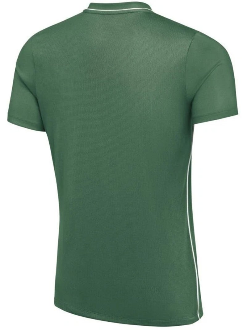 Maillot manches courtes motif/style passepoil contrasté park - nike Vert - Kiabi