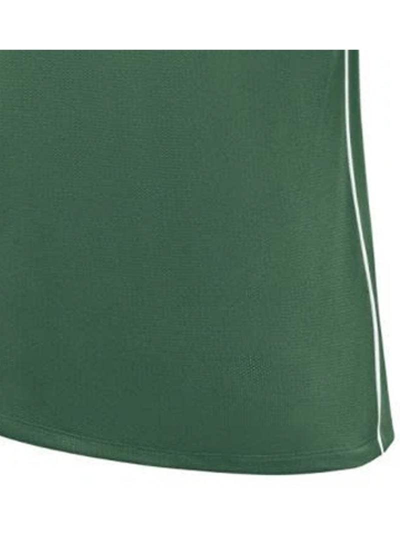 Maillot manches courtes motif/style passepoil contrasté park - nike Vert - Kiabi