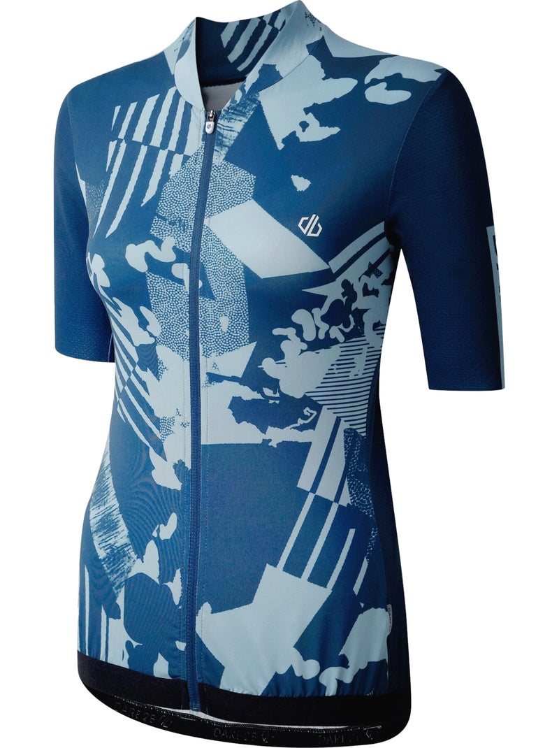 Maillot motif/style géométrique aep stimulus - dare 2b Bleu clair - Kiabi