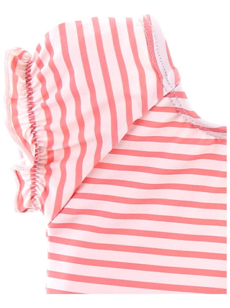 Maillot rayé, Archimède Rose - Kiabi