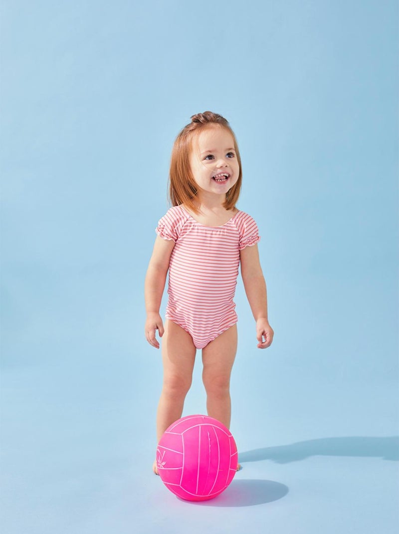 Maillot rayé, Archimède Rose - Kiabi