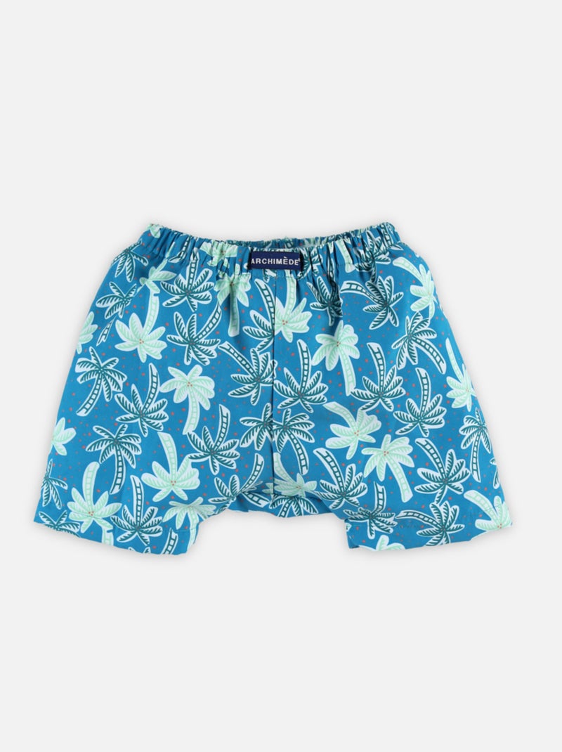 Maillot short Double protection Archimède Bleu - Kiabi