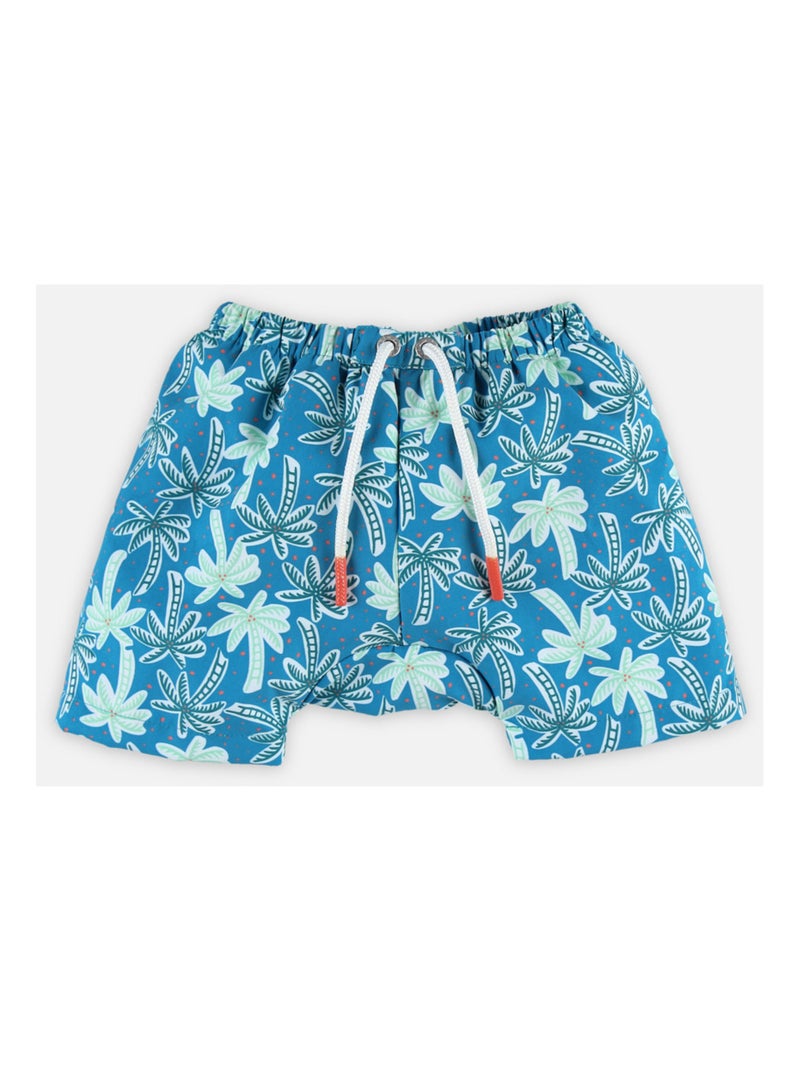 Maillot short Double protection Archimède Bleu - Kiabi