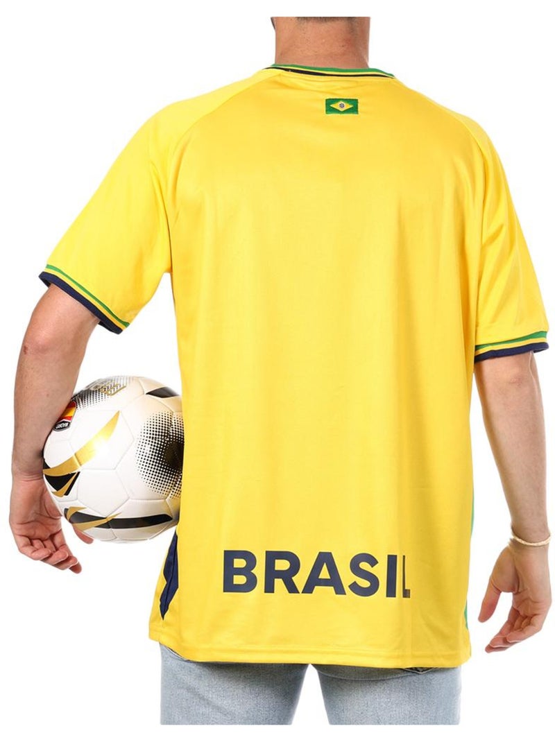 Maillot Supporter Mixte Sport Zone Jaune - Kiabi