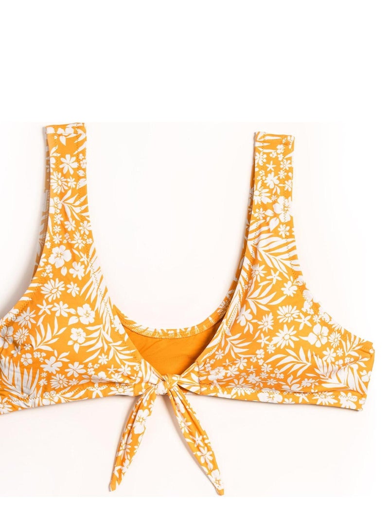 Maillot triangle réglable jaune Bahia - RougeGorge Lingerie Jaune - Kiabi