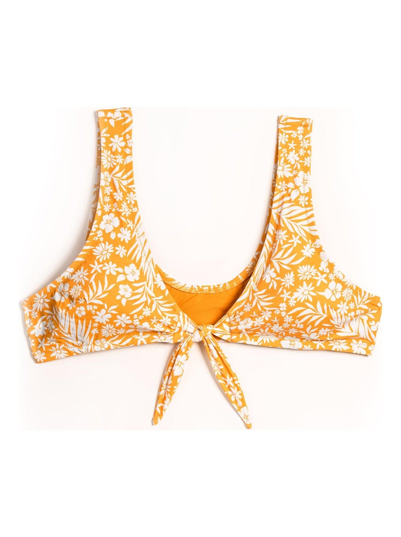 Maillot triangle réglable jaune Bahia - RougeGorge Lingerie Jaune - Kiabi