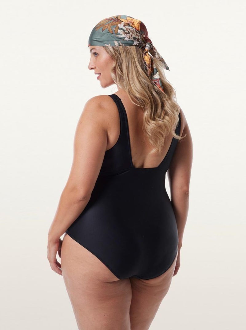 Maillot une pièce PORQUEROLLES - Brigitte Bardot Bain Noir - Kiabi