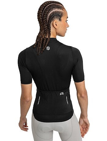 Maillot vélo manches courtes en tissu recyclé femme cyclisme femme m6r fly