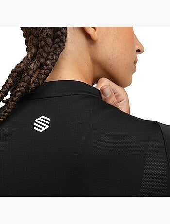 Maillot vélo manches courtes en tissu recyclé femme cyclisme femme m6r fly