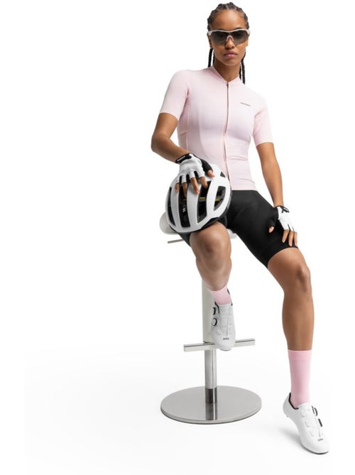 Maillot vélo manches courtes en tissu recyclé femme cyclisme femme m6r mercury - Kiabi