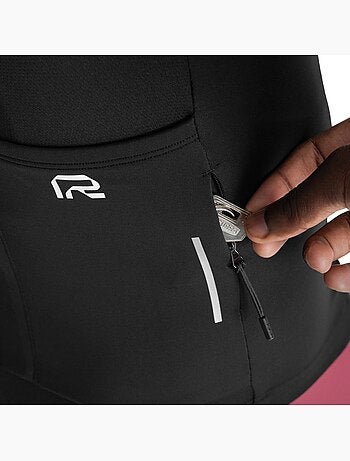Maillot vélo manches courtes en tissu recyclé homme cyclisme homme m6r zero