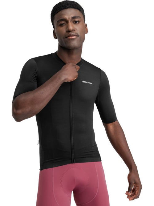 Maillot vélo manches courtes en tissu recyclé homme cyclisme homme m6r zero - Kiabi