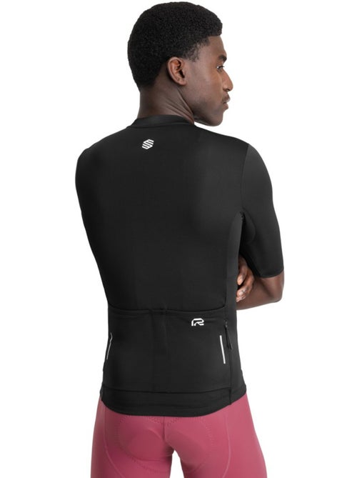 Maillot vélo manches courtes en tissu recyclé homme cyclisme homme m6r zero - Kiabi