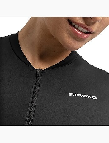 Maillot vélo manches courtes femme cyclisme femme core rainier