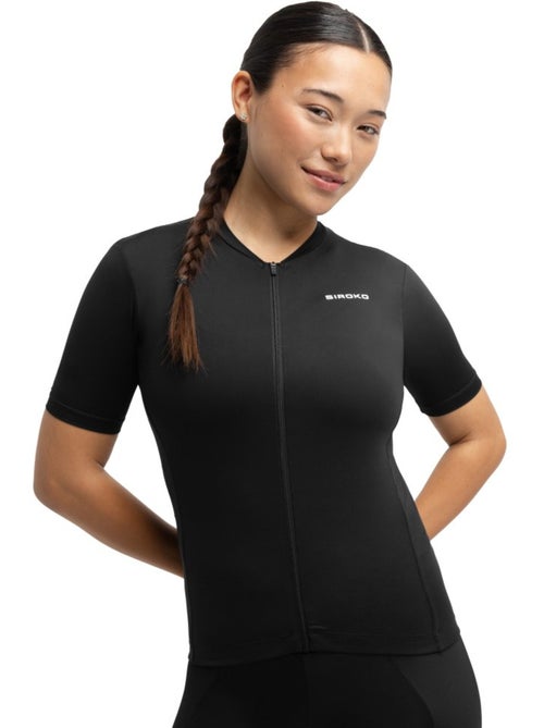 Maillot vélo manches courtes femme cyclisme femme core rainier - Kiabi Maillot vélo manches courtes femme cyclisme femme core rainier - Kiabi