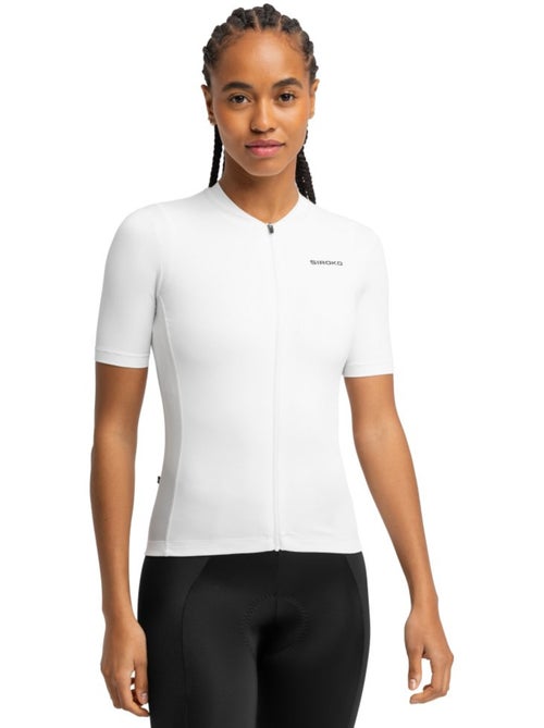 Maillot vélo manches courtes femme cyclisme femme core sonora - Kiabi