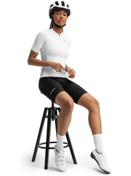 Maillot vélo manches courtes femme cyclisme femme core sonora - Kiabi
