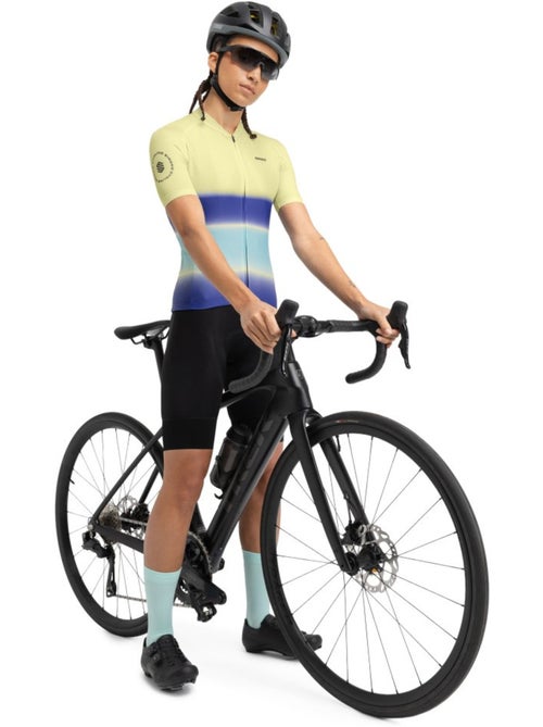 Maillot vélo manches courtes femme cyclisme femme m2 bora - Kiabi