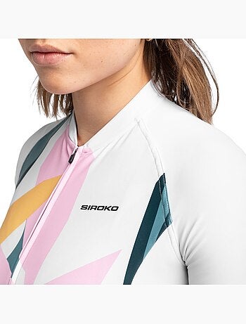 Maillot vélo manches courtes femme cyclisme femme m2 pinerolo