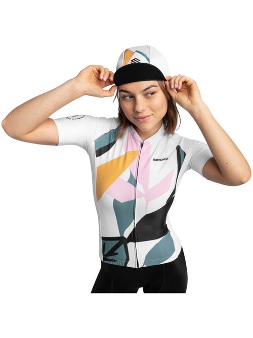 Maillot vélo manches courtes femme cyclisme femme m2 pinerolo - Kiabi Maillot vélo manches courtes femme cyclisme femme m2 pinerolo - Kiabi