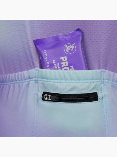 Maillot vélo manches courtes femme cyclisme femme m2-w nrc lilac - Kiabi