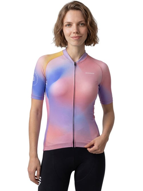 Maillot vélo manches courtes femme cyclisme femme m2-w nrc - Kiabi