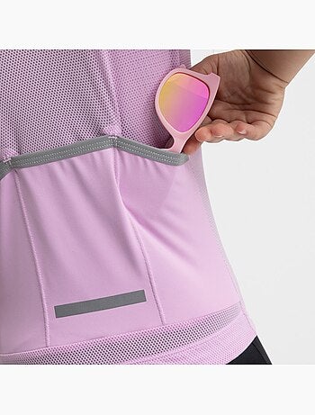 Maillot vélo manches courtes fille cyclisme enfants k-core brisa light