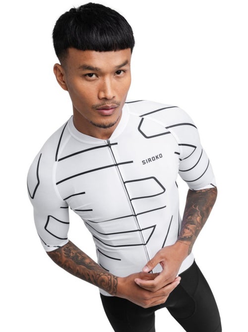 Maillot vélo manches courtes homme cyclisme homme m2 dash - Kiabi