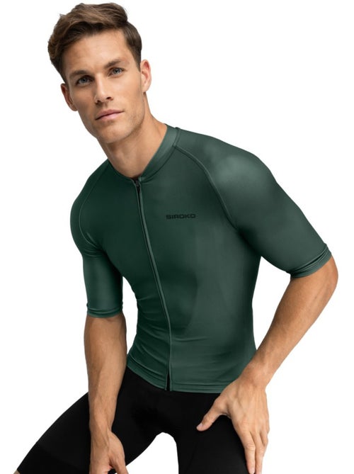 Maillot vélo manches courtes homme cyclisme homme m2 dirty road - Kiabi Maillot vélo manches courtes homme cyclisme homme m2 dirty road - Kiabi