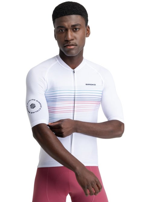 Maillot vélo manches courtes homme cyclisme homme m2 loud - Kiabi Maillot vélo manches courtes homme cyclisme homme m2 loud - Kiabi