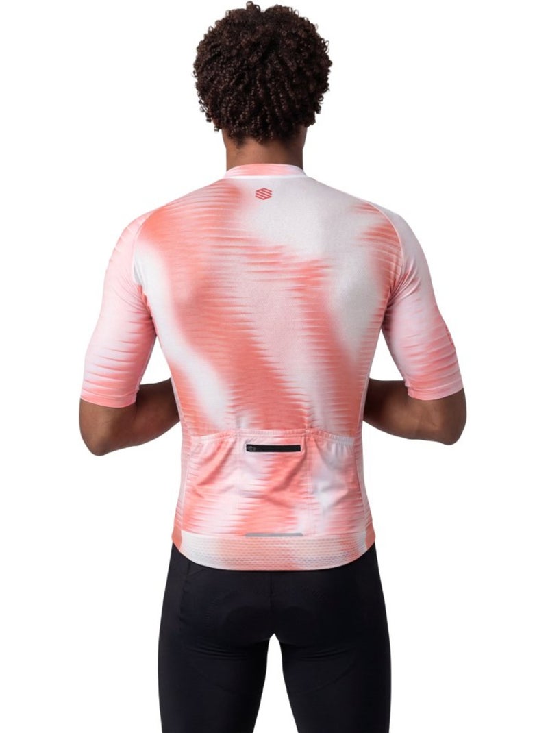 Maillot vélo manches courtes homme cyclisme homme m2 nrc Rose - Kiabi