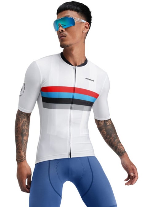 Maillot vélo manches courtes homme cyclisme homme m2 westfalia - Kiabi Maillot vélo manches courtes homme cyclisme homme m2 westfalia - Kiabi
