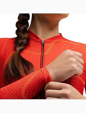 Maillot vélo manches longues femme cyclisme femme m2-w glandon