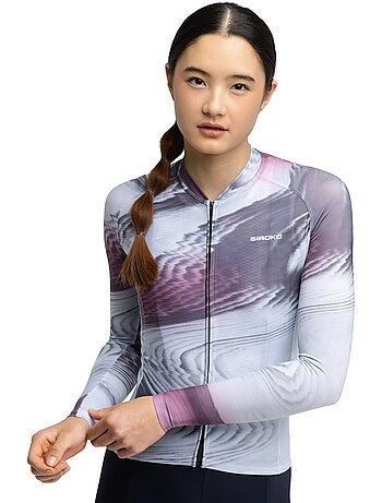 Maillot vélo manches longues femme cyclisme femme m2-w sancy