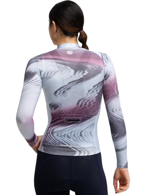 Maillot vélo manches longues femme cyclisme femme m2-w sancy - Kiabi