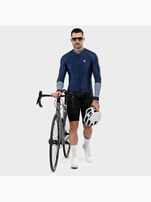 Maillot vélo manches longues homme cyclisme homme m2 alpine - Kiabi Maillot vélo manches longues homme cyclisme homme m2 alpine - Kiabi