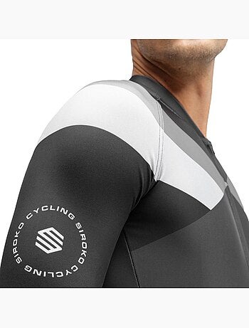 Maillot vélo manches longues homme cyclisme homme m2 falzarego