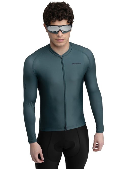 Maillot vélo manches longues homme cyclisme homme m2 gravel - Kiabi Maillot vélo manches longues homme cyclisme homme m2 gravel - Kiabi