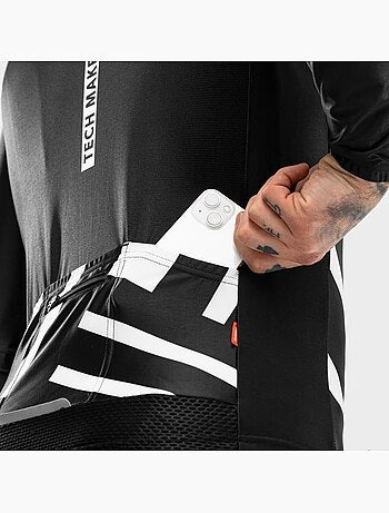 Maillot vélo manches longues homme cyclisme homme m2 leader