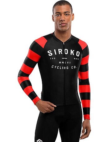 Maillot vélo manches longues homme cyclisme homme m2 rider