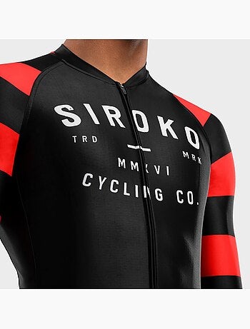Maillot vélo manches longues homme cyclisme homme m2 rider