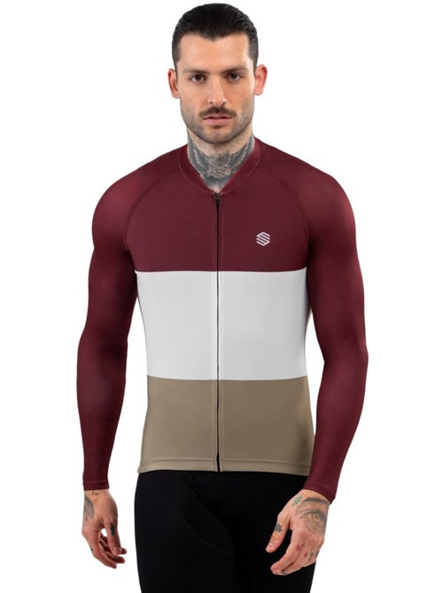 Maillot vélo manches longues homme cyclisme homme m2 triplet - Kiabi