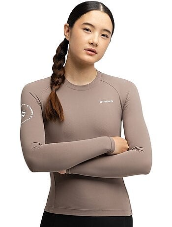 Maillot vélo manches longues sans zip femme femme m9-w scanuppia