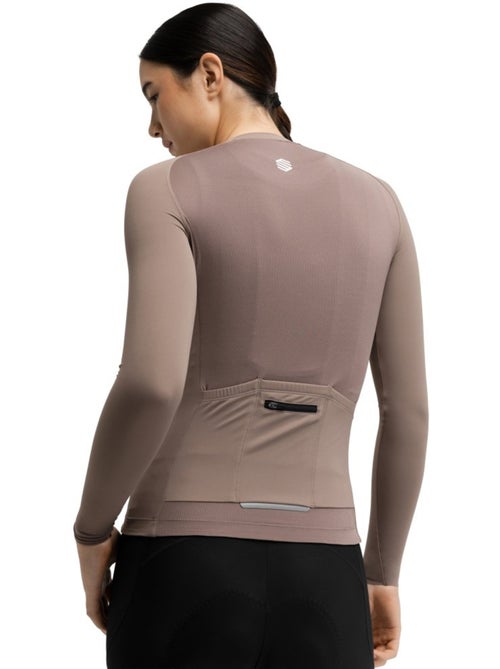 Maillot vélo manches longues sans zip femme femme m9-w scanuppia - Kiabi Maillot vélo manches longues sans zip femme femme m9-w scanuppia - Kiabi