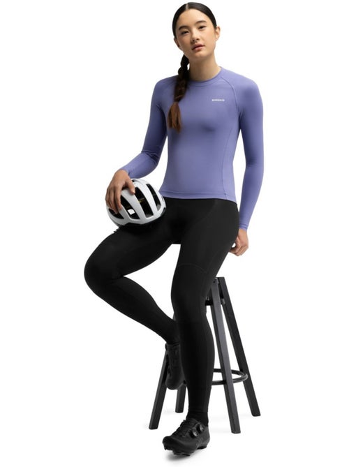 Maillot vélo manches longues sans zip femme femme m9-w scanuppia - Kiabi Maillot vélo manches longues sans zip femme femme m9-w scanuppia - Kiabi
