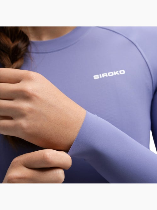 Maillot vélo manches longues sans zip femme femme m9-w scanuppia - Kiabi Maillot vélo manches longues sans zip femme femme m9-w scanuppia - Kiabi