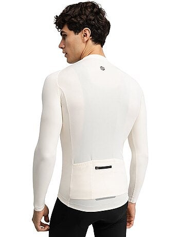 Maillot vélo manches longues sans zip homme homme m9 scanuppia