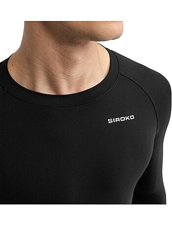 Maillot vélo manches longues sans zip homme homme m9 scanuppia